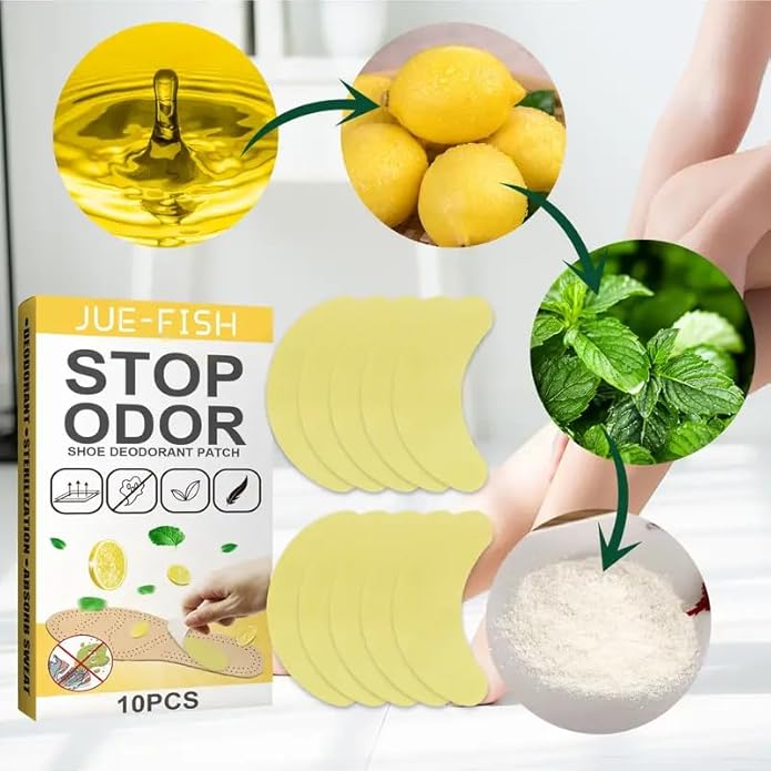 Ultra - Fresh Shoe Deodorant Stickers (10 Pcs) - PRIME DEALS HUB
