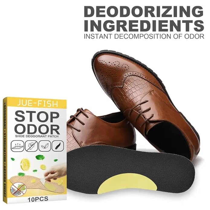 Ultra - Fresh Shoe Deodorant Stickers (10 Pcs) - PRIME DEALS HUB